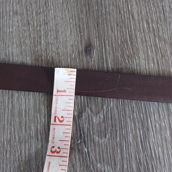 GAP Brown Leather Belt Medium - Picture 6 of 6